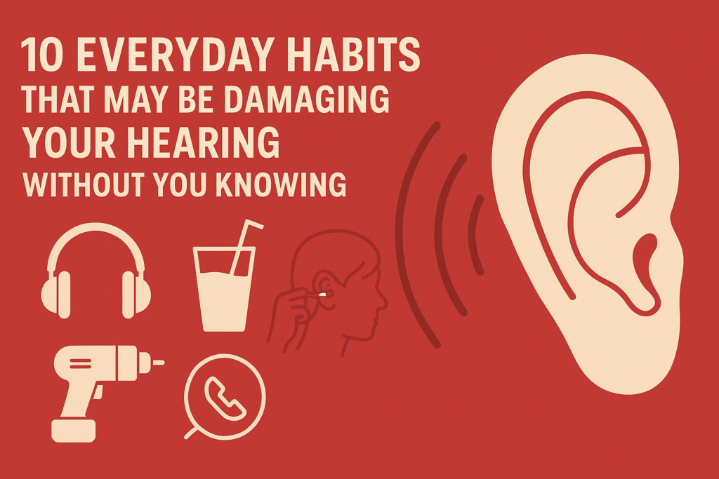 10 Everyday Habits That May Be Damaging Your Hearing Without You Knowing