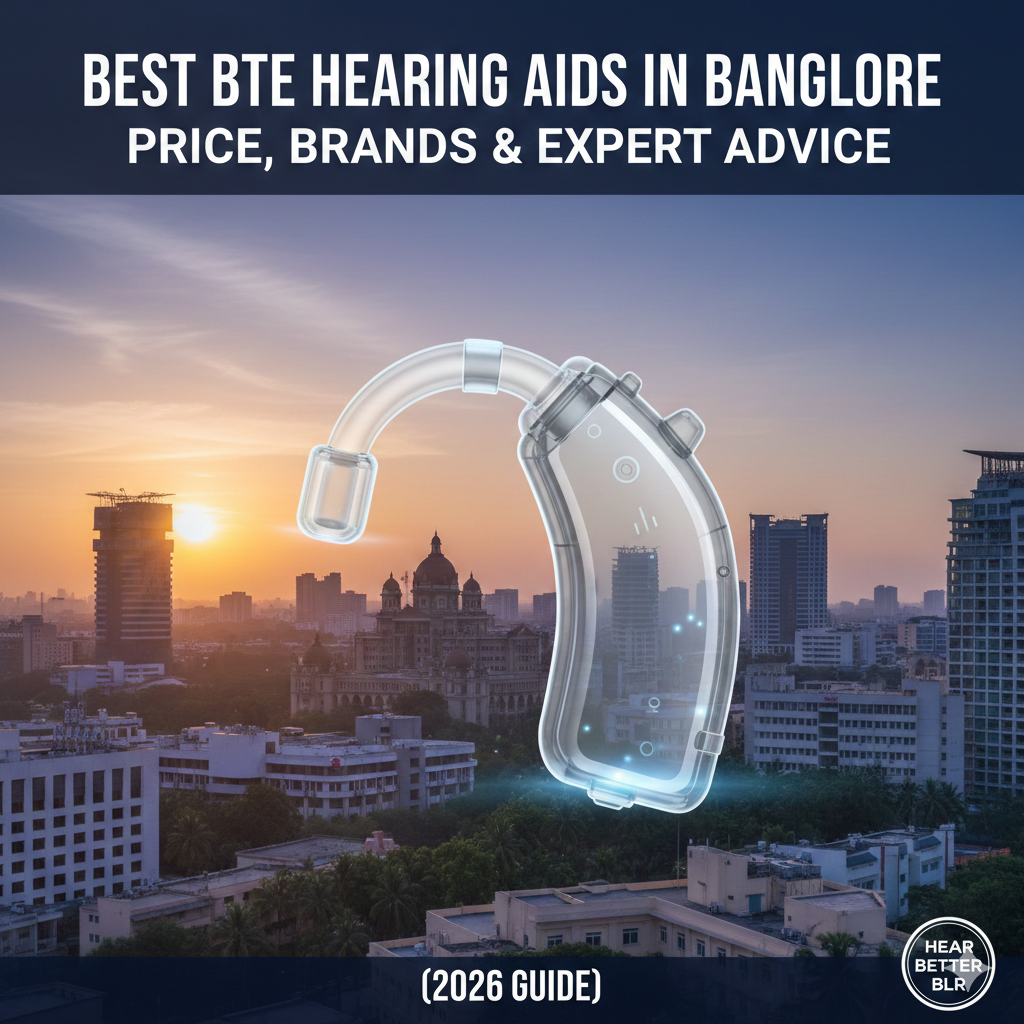 Best BTE Hearing Aids in Bangalore Price, Brands & Expert Advice (2026 Guide)