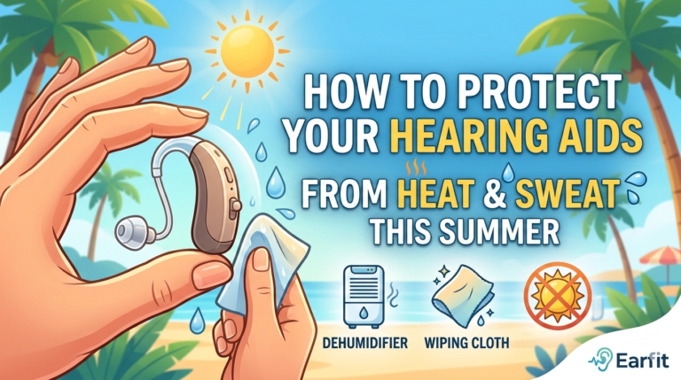 Summer Hearing Aid Care Tips | Protect from Heat & Sweat