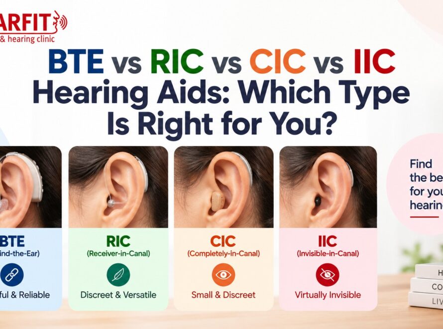 BTE vs RIC vs CIC vs IIC Hearing Aids Which Type Is Right for You